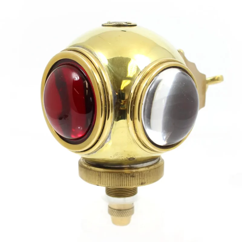 Brass Divers Helmet vintage car light